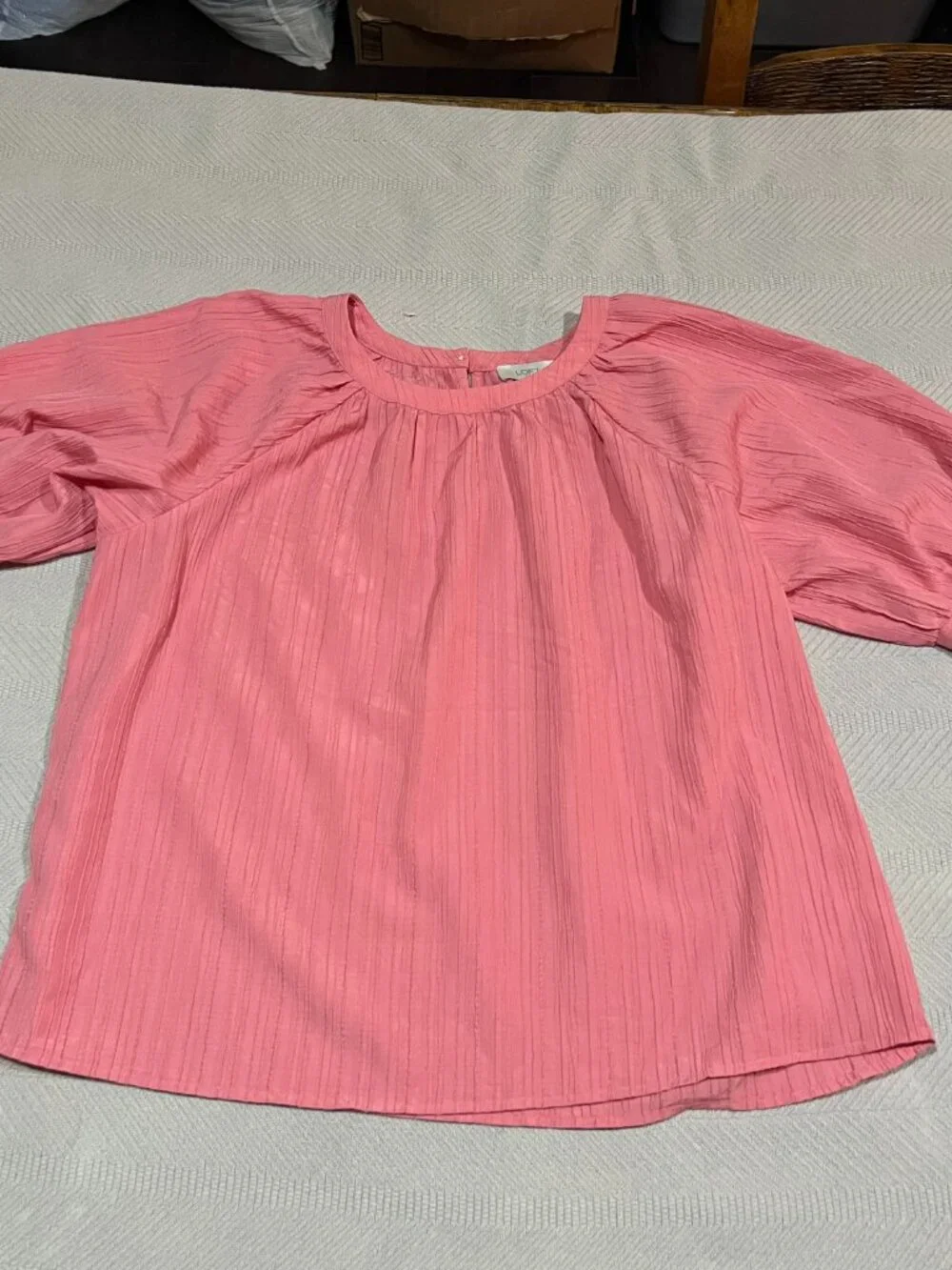 LOFT textured raglan